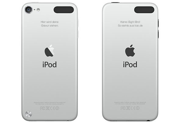 IPod touch ohne iSight